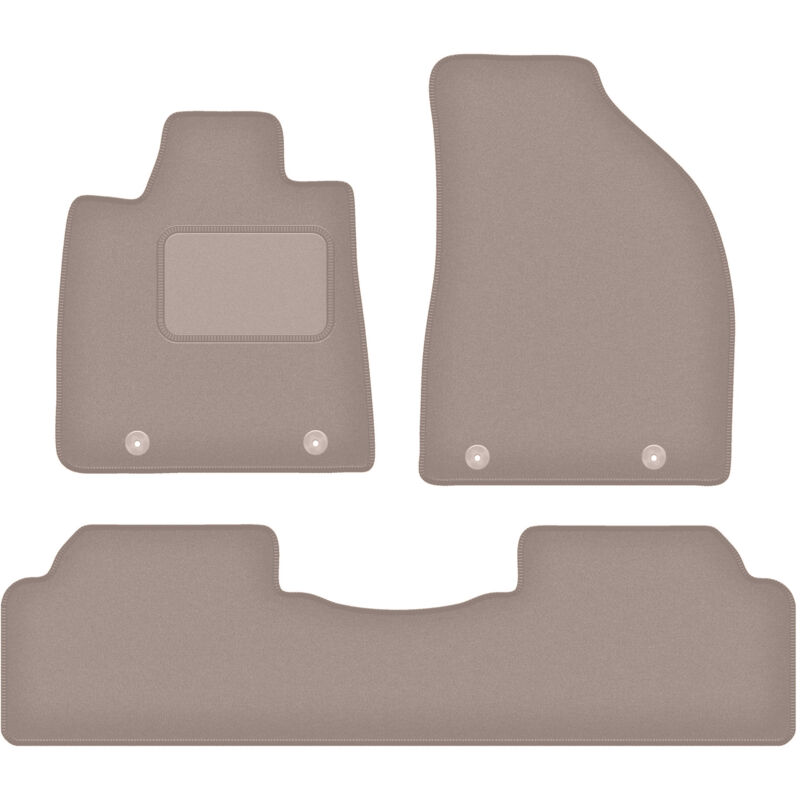 foto del prodotto tappetini in velluto beige per lexus rx iii hybrid suv 2008 2015 