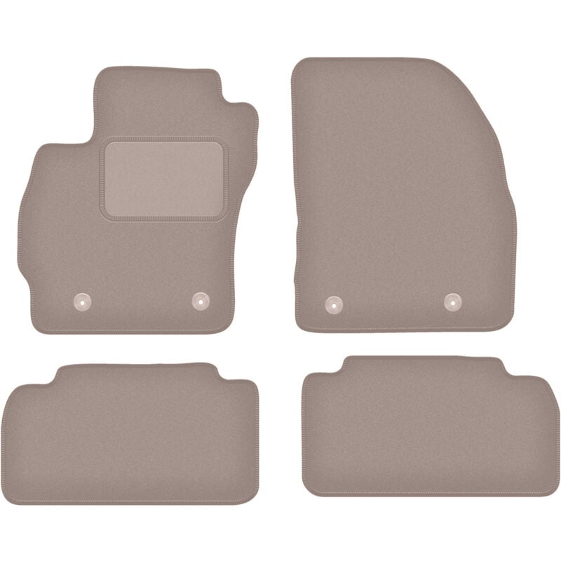 foto del prodotto tappetini in velluto beige per mazda 5 ii minivan 2010 