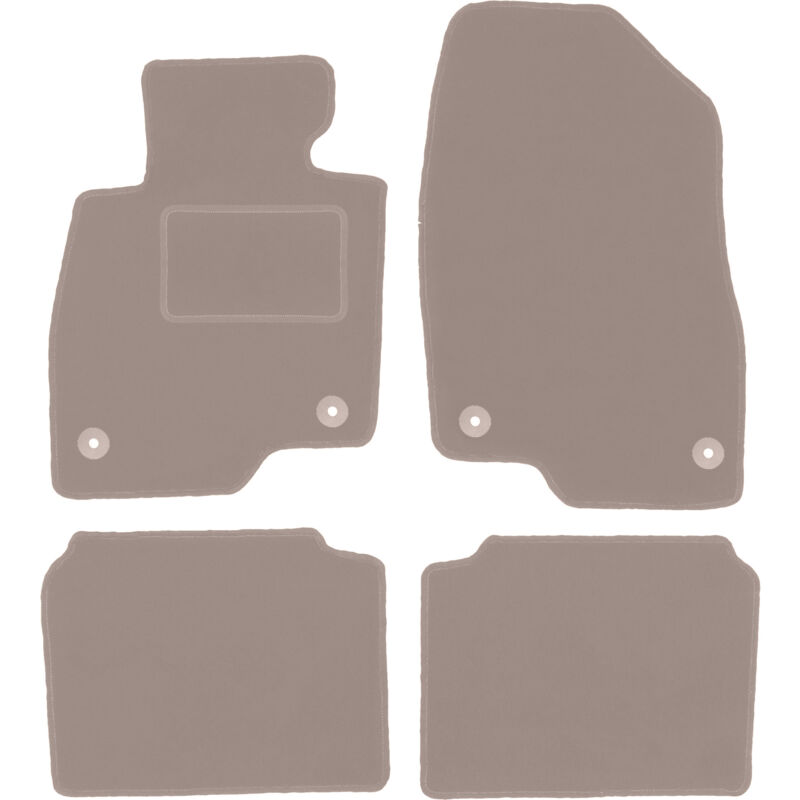 foto del prodotto tappetini in velluto beige per mazda 6 gj iii station wagon 2012 