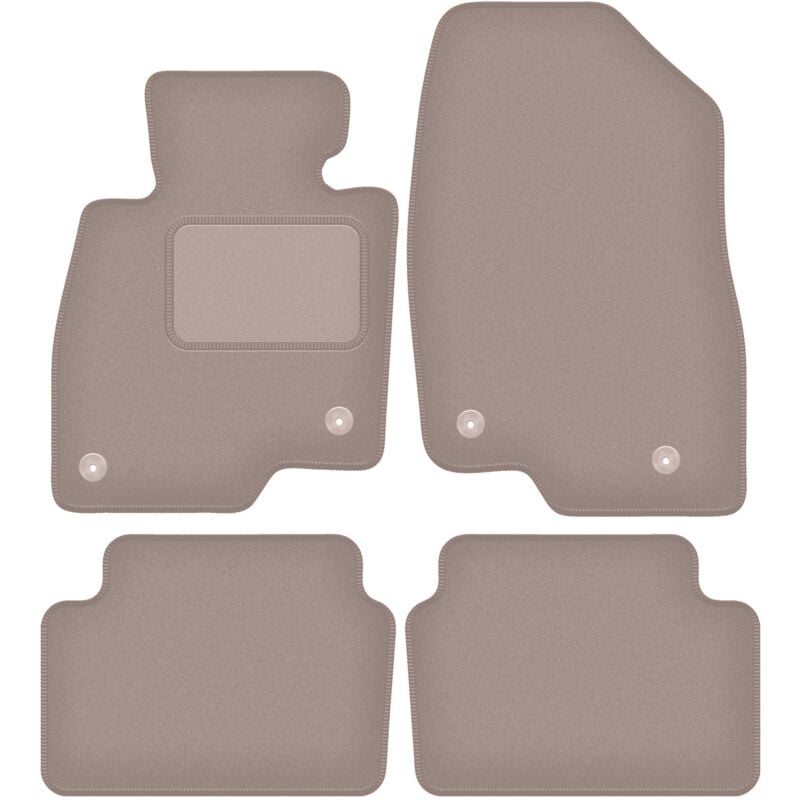foto del prodotto tappetini in velluto beige per mazda 6 gj iii station wagon 2012 