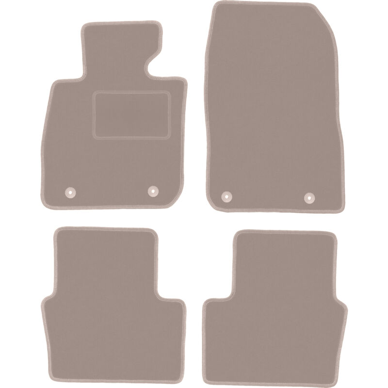 foto del prodotto tappetini in velluto beige per mazda cx 3 crossover 2015 