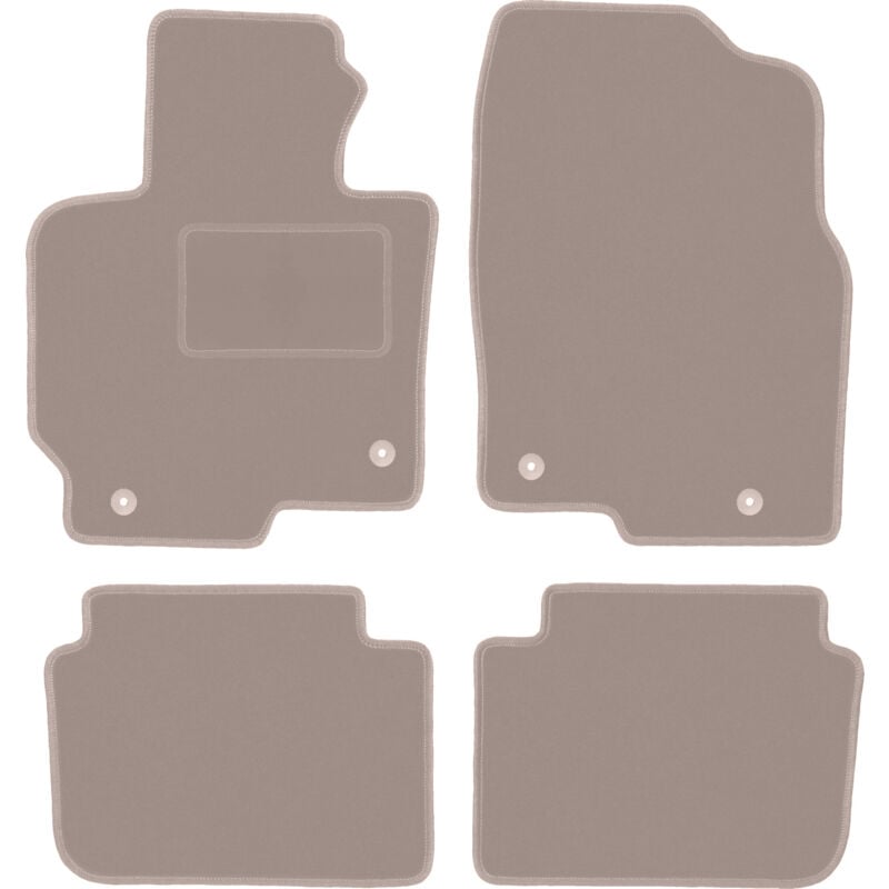 foto del prodotto tappetini in velluto beige per mazda cx 5 i suv 2012 2017 
