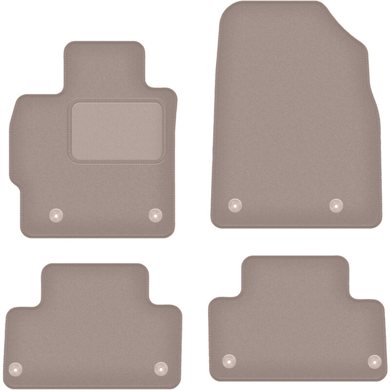 foto del prodotto tappetini in velluto beige per mazda cx 7 suv 2006 2009 