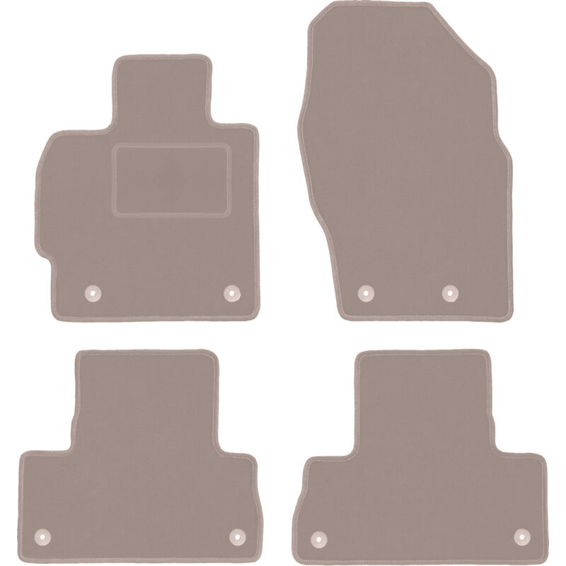 foto del prodotto tappetini in velluto beige per mazda cx 7 suv 2009 2012 