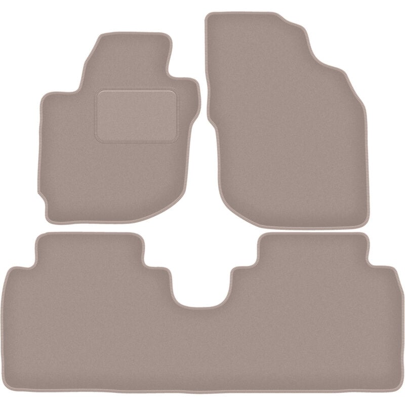 foto del prodotto tappetini in velluto beige per mazda mpv ii lw monovolume 1999 2006 