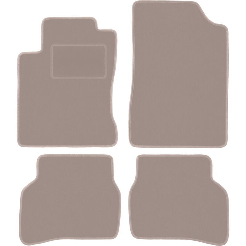 foto del prodotto tappetini in velluto beige per mazda mx 3 coup 1991 1998 