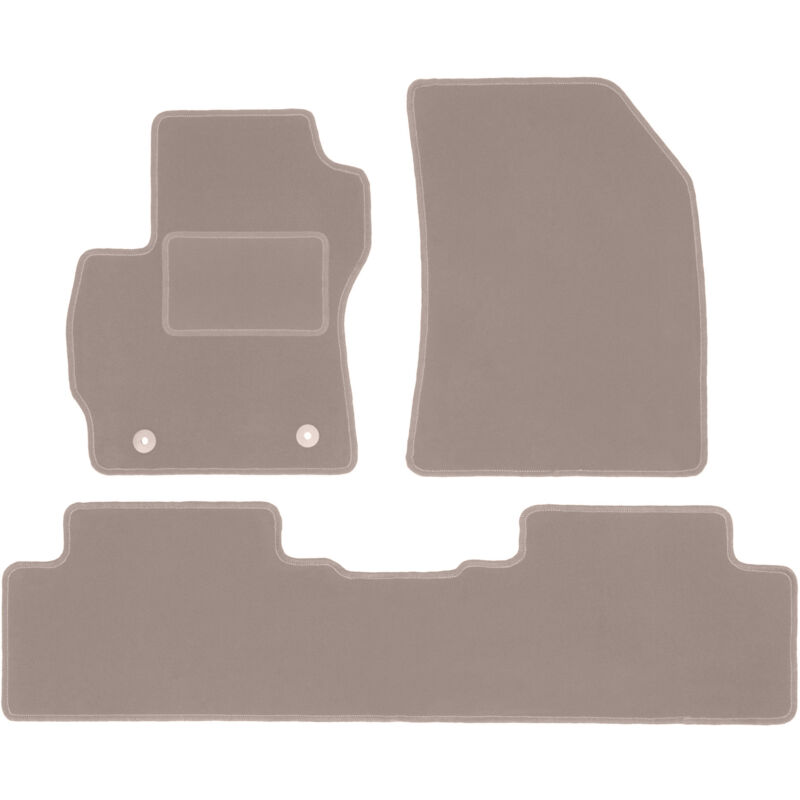 foto del prodotto tappetini in velluto beige per mazda premacy ii minivan 2005 2010 