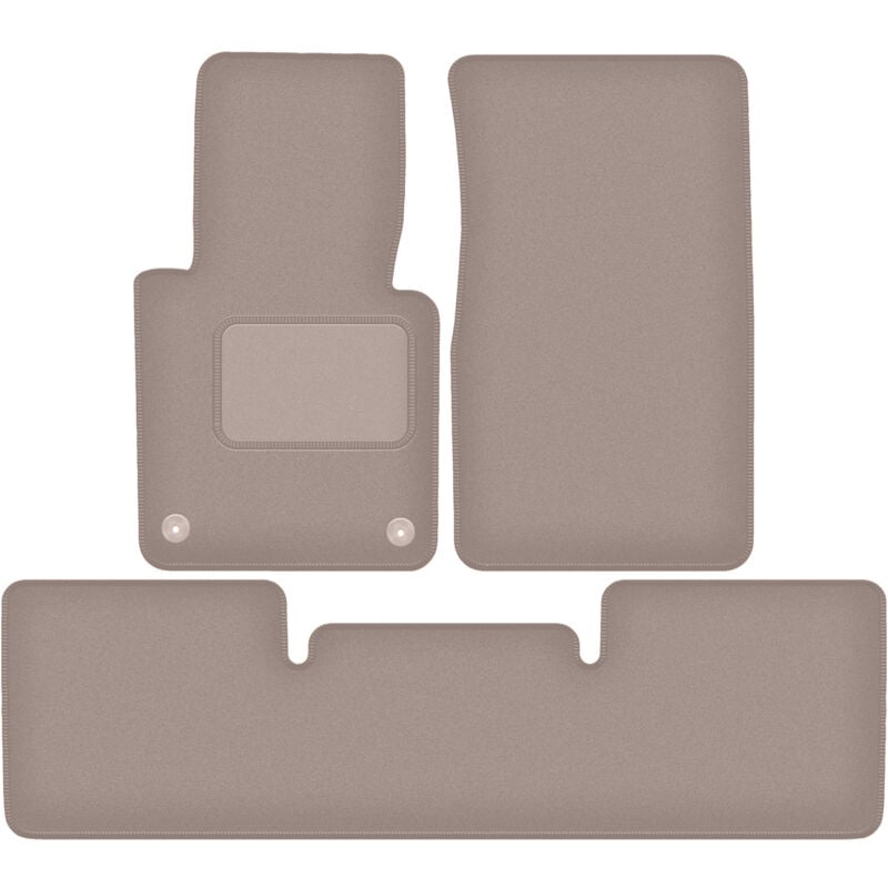 foto del prodotto tappetini in velluto beige per mercedes g w461 fuoristrada 1978 2008 