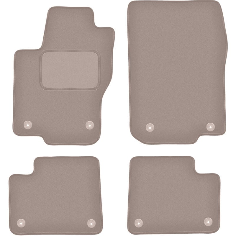 foto del prodotto tappetini in velluto beige per mercedes gl x166 suv 2012 2015 