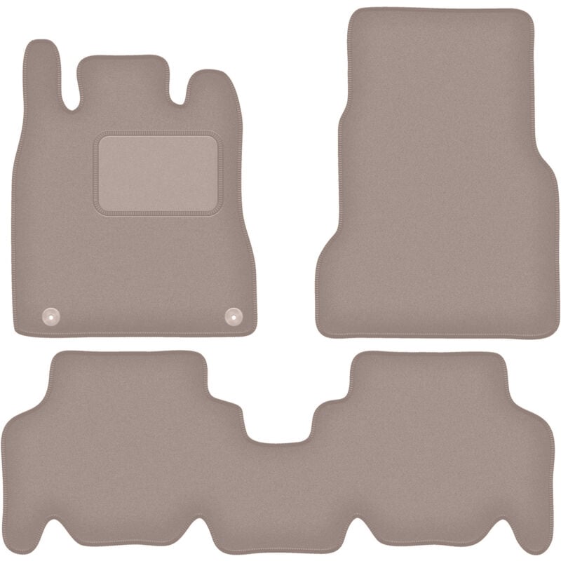 foto del prodotto tappetini in velluto beige per mercedes w168 con portellone posteriore 1997 2004 
