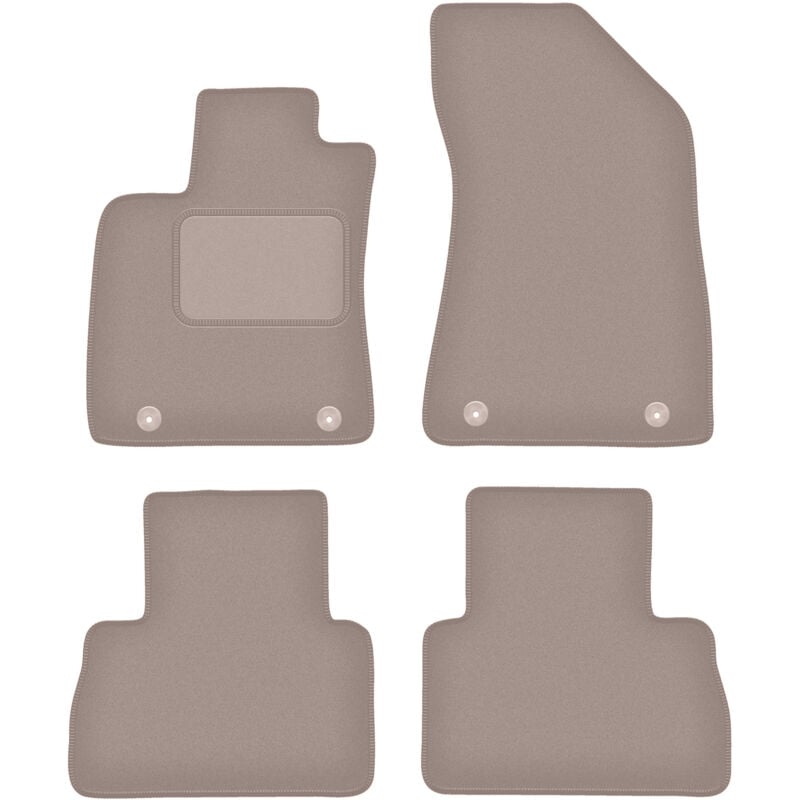 foto del prodotto tappetini in velluto beige per mg zs ev lf crossover 2019 