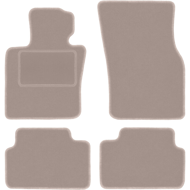 foto del prodotto tappetini in velluto beige per mini cooper f55 5 porte 2014 