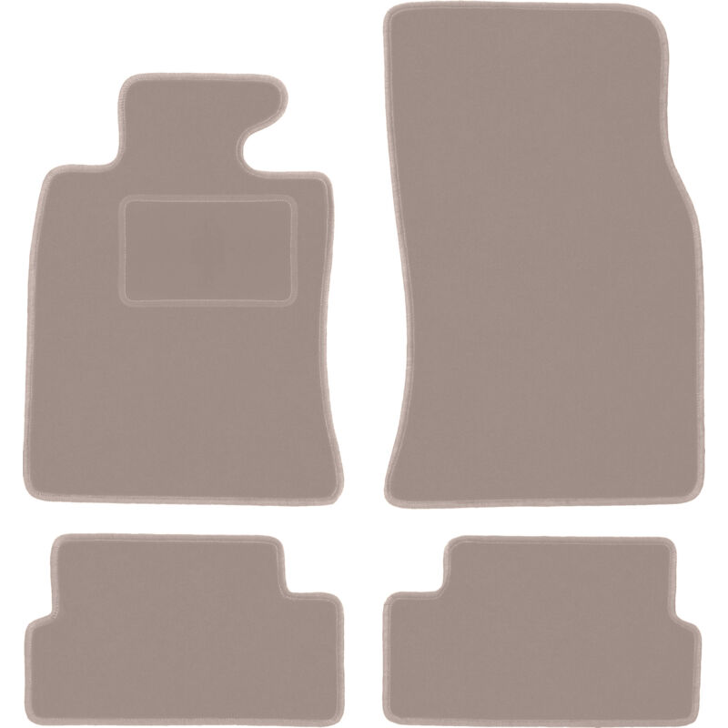 foto del prodotto tappetini in velluto beige per mini cooper ii r57 decappottabile 2006 2013 