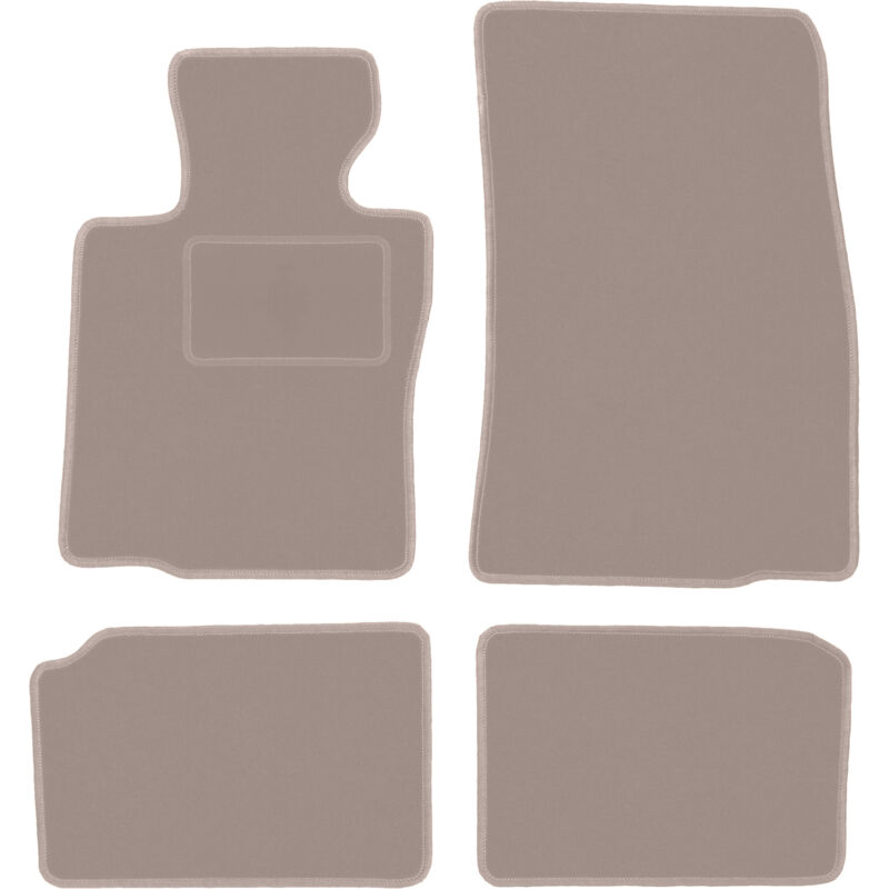 foto del prodotto tappetini in velluto beige per mini countryman r60 hatchback 2010 2017 