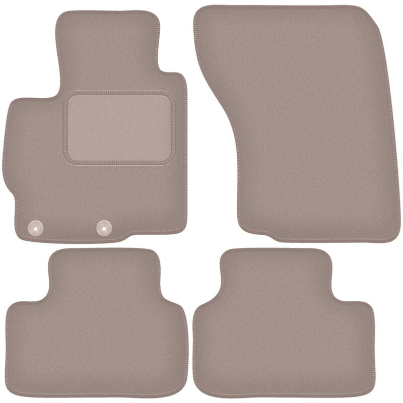 foto del prodotto tappetini in velluto beige per mitsubishi asx ii crossover 2020 