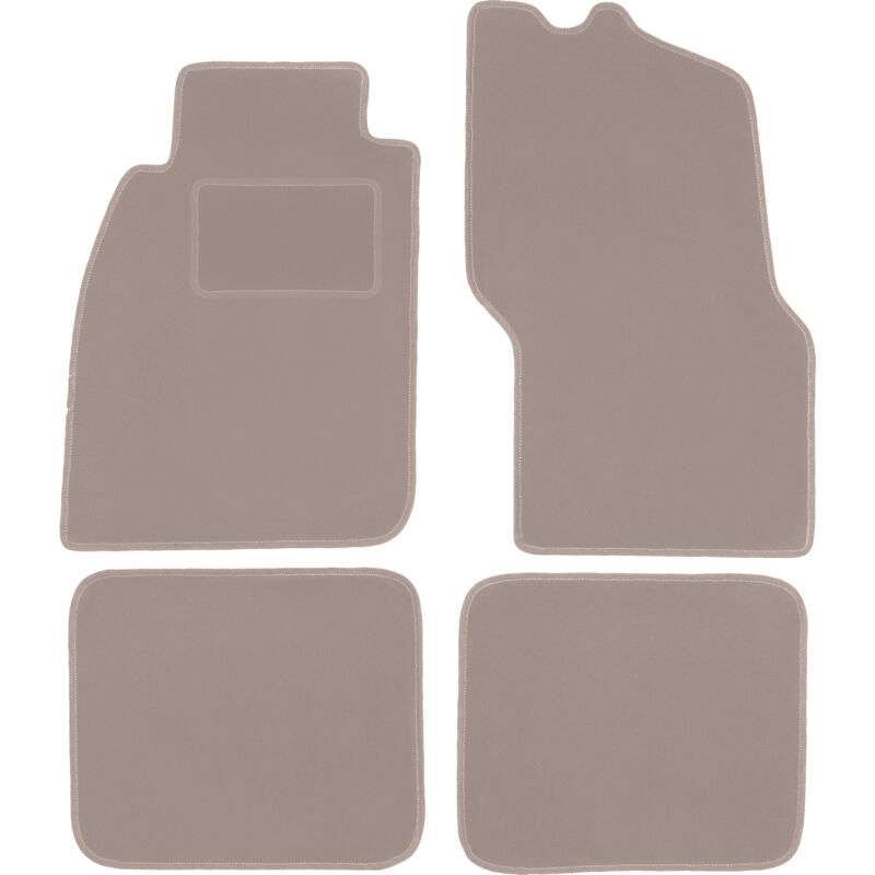 foto del prodotto tappetini in velluto beige per mitsubishi carisma berlina, liftback, hatchback 1995 2004 