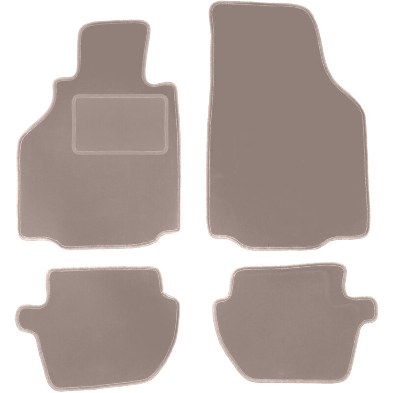 foto del prodotto tappetini in velluto beige per modello porsche 911. 996 coup 1997 2004 