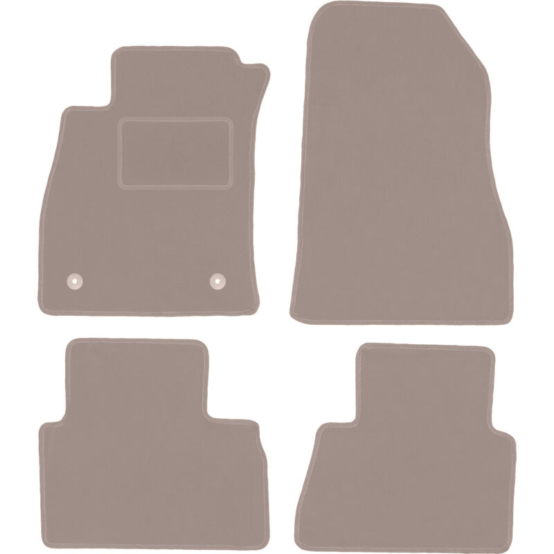 foto del prodotto tappetini in velluto beige per nissan juke f15 crossover 2010 2017 