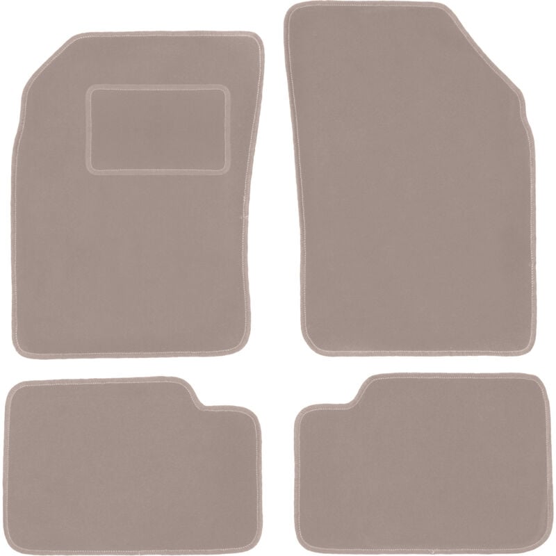 foto del prodotto tappetini in velluto beige per nissan micra k11 hatchback 1992 2003 