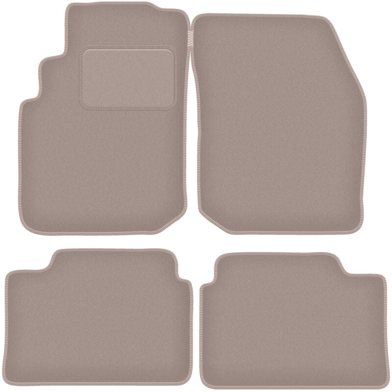 foto del prodotto tappetini in velluto beige per nissan primera p10 station wagon, liftback, berlina 1990 1998 