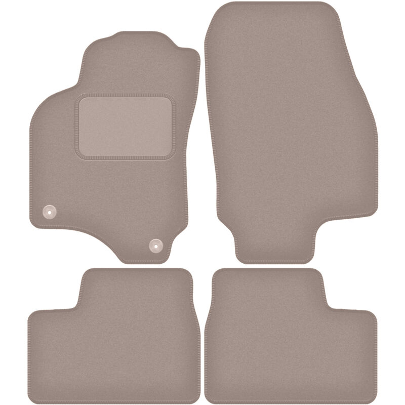 foto del prodotto tappetini in velluto beige per opel astra g cabrio, coupe, bertone 1998 2009 