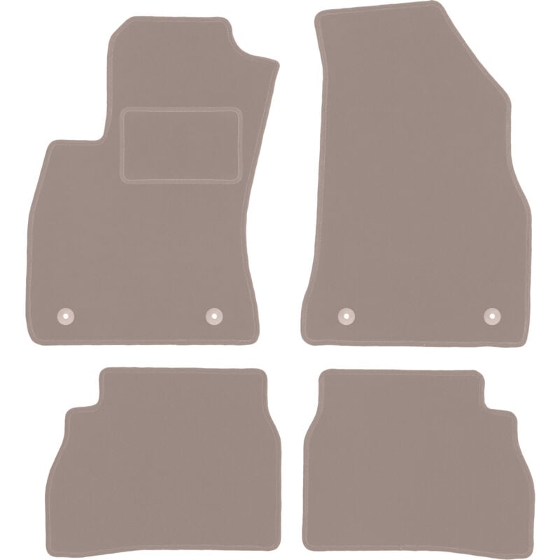 foto del prodotto tappetini in velluto beige per opel combo d 0 2011 2018 