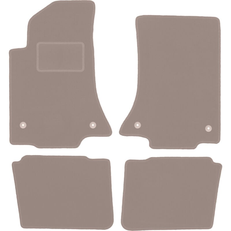 foto del prodotto tappetini in velluto beige per opel omega b berlina, station wagon 1994 2003 