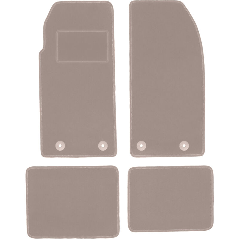 foto del prodotto tappetini in velluto beige per peugeot 205 cabrio 1983 1998 