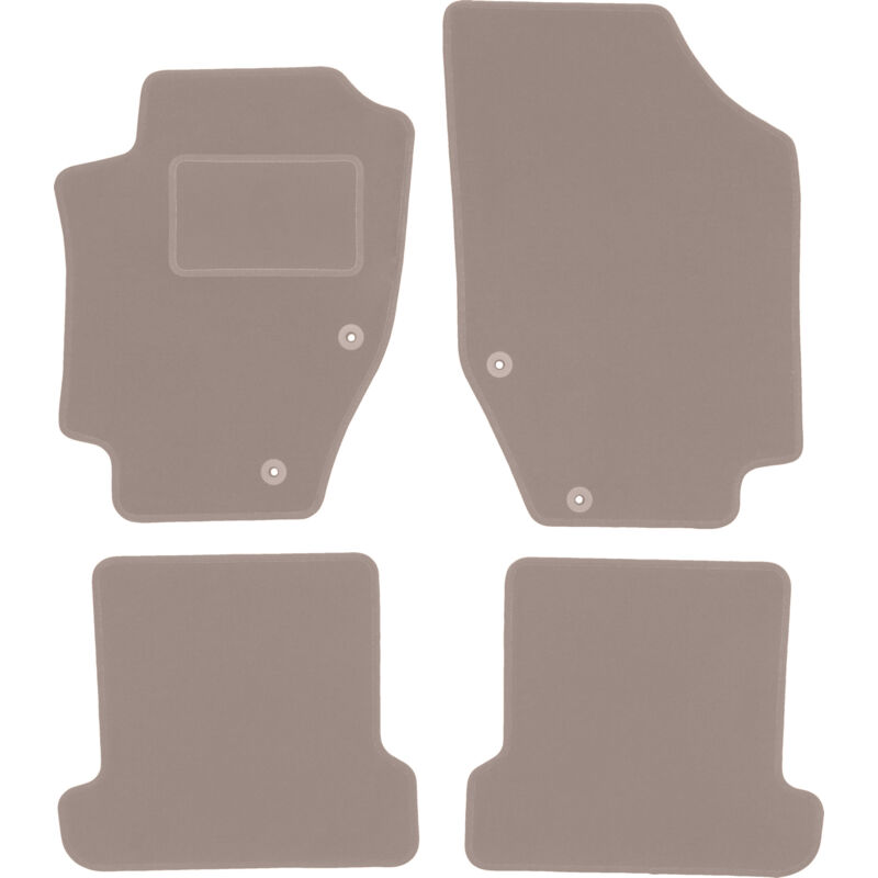 foto del prodotto tappetini in velluto beige per peugeot 307cc cabrio 2003 2008 