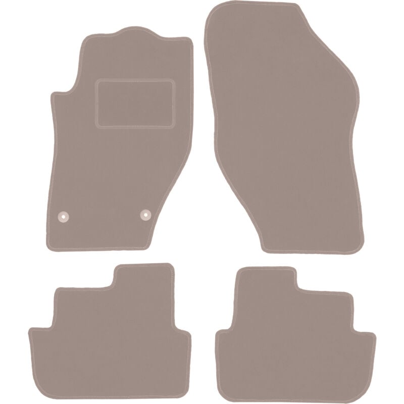 foto del prodotto tappetini in velluto beige per peugeot 308 cc cabrio 2007 2013 