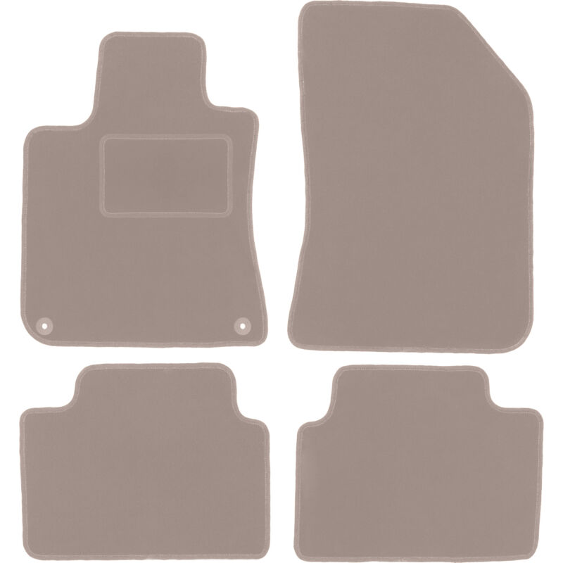 foto del prodotto tappetini in velluto beige per peugeot 308 ii station wagon, sw 2013 
