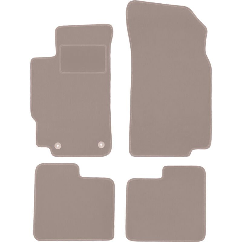 foto del prodotto tappetini in velluto beige per peugeot 406 berlina, station wagon, break 1995 2004 