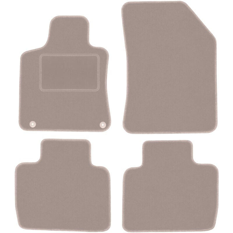 foto del prodotto tappetini in velluto beige per peugeot 508 ii berlina, station wagon, liftback 2018 