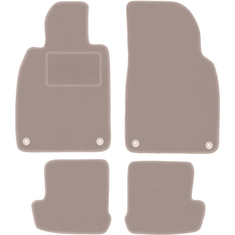 foto del prodotto tappetini in velluto beige per porsche 911 tipo 991 coup , targa, cabrio 2010 2019 