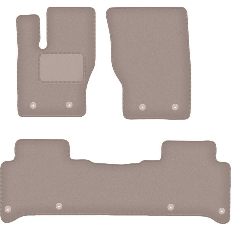 foto del prodotto tappetini in velluto beige per range rover sport ii suv 2013 