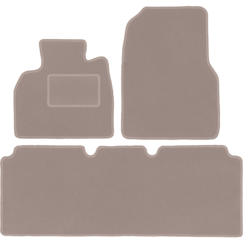 foto del prodotto tappetini in velluto beige per renault espace iv monovolume 2002 2014 