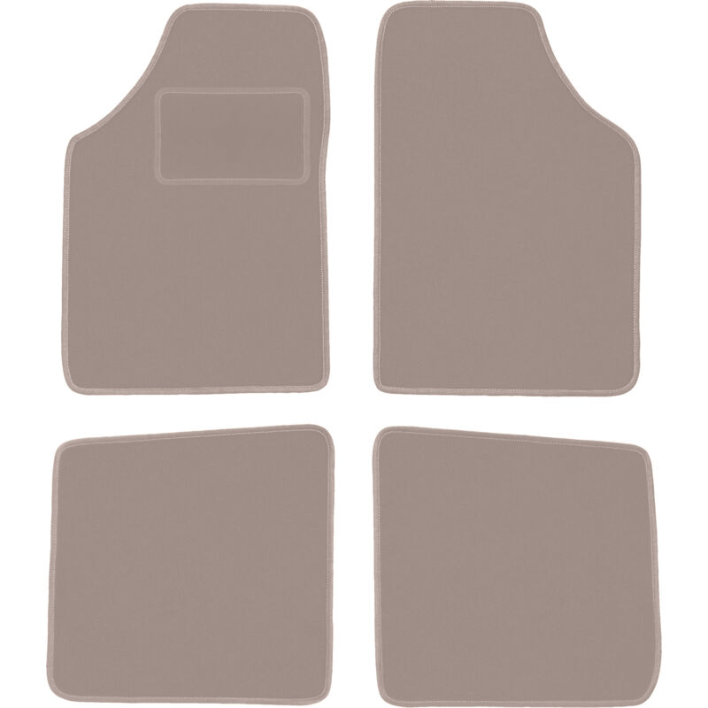 foto del prodotto tappetini in velluto beige per renault kangoo i kombivan 1997 2008 
