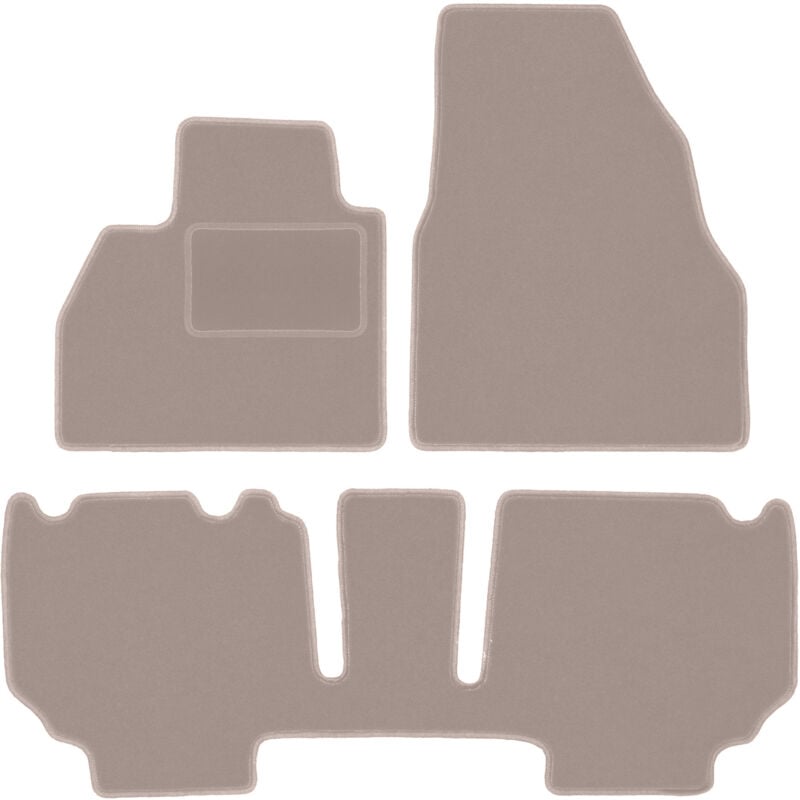 foto del prodotto tappetini in velluto beige per renault kangoo ii kombivan 2013 