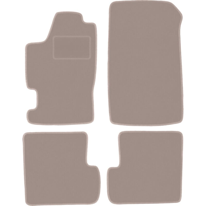 foto del prodotto tappetini in velluto beige per renault laguna i station wagon, liftback 1994 2001 