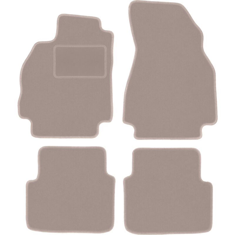 foto del prodotto tappetini in velluto beige per renault megane ii station wagon, grandtour 2002 2008 