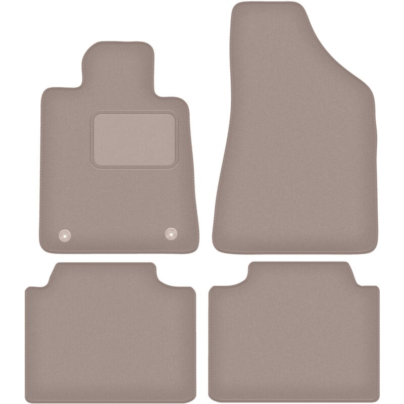foto del prodotto tappetini in velluto beige per renault safrane liftback 1992 2000 