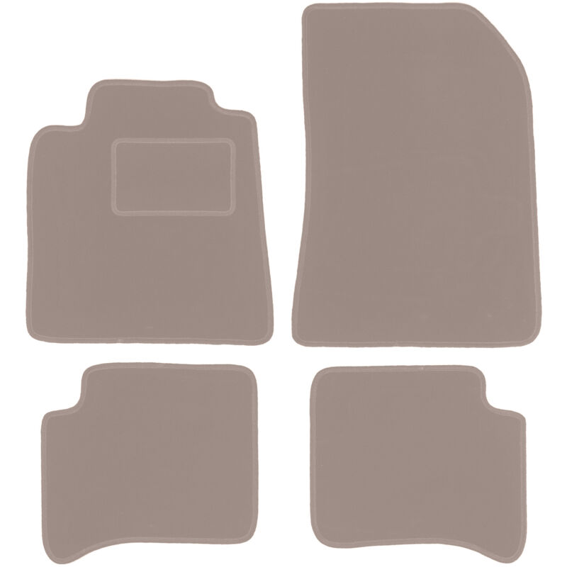 foto del prodotto tappetini in velluto beige per renault vel satis liftback, hatchback 2001 2010 