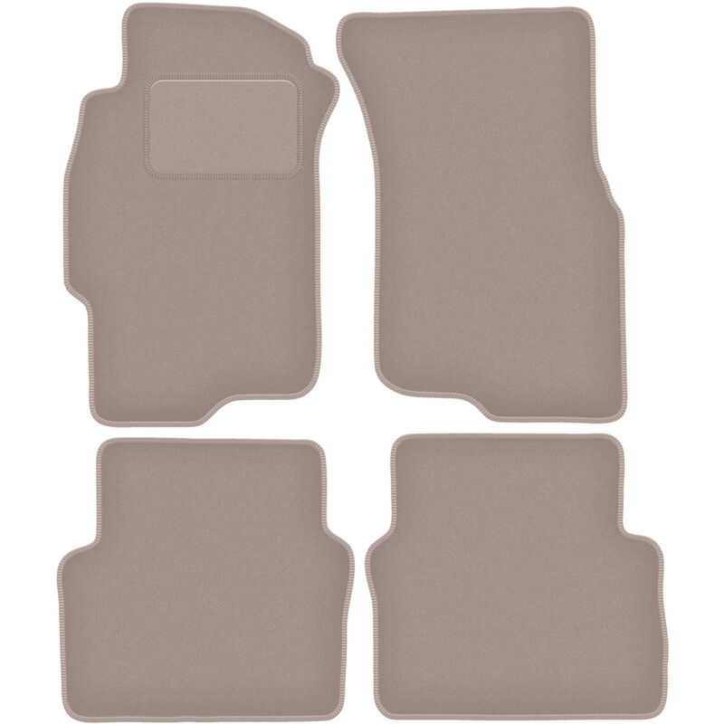 foto del prodotto tappetini in velluto beige per rover 400 45 berlina 1998 2005 