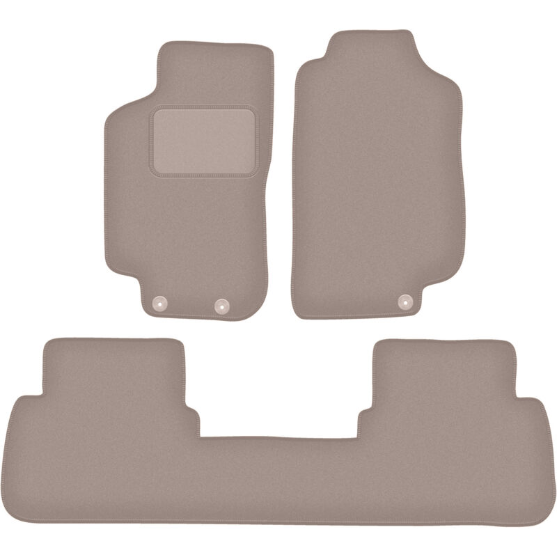 foto del prodotto tappetini in velluto beige per saab 9 5 i station wagon, berlina 1997 2009 