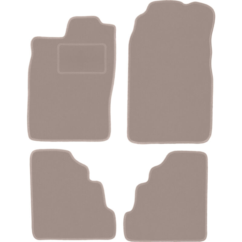 foto del prodotto tappetini in velluto beige per saab 900 ii hatchback, liftback 1994 1998 