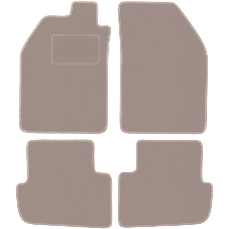foto del prodotto tappetini in velluto beige per saab 9000 berlina 1984 1991 