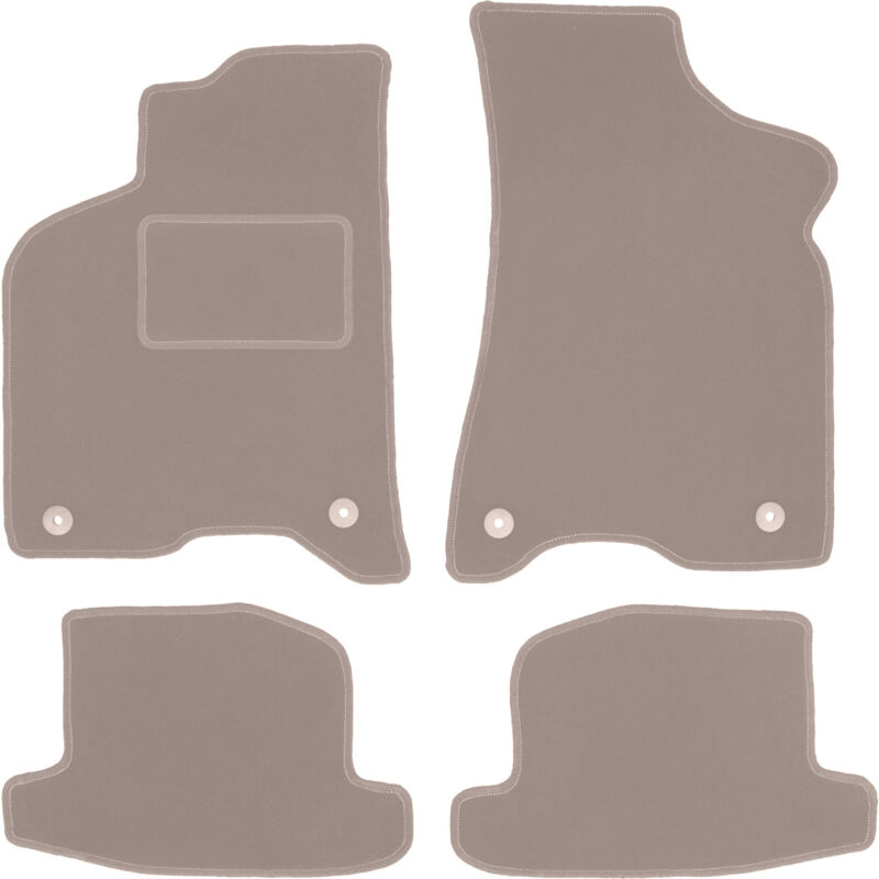 foto del prodotto tappetini in velluto beige per seat arosa hatchback 1997 2005 
