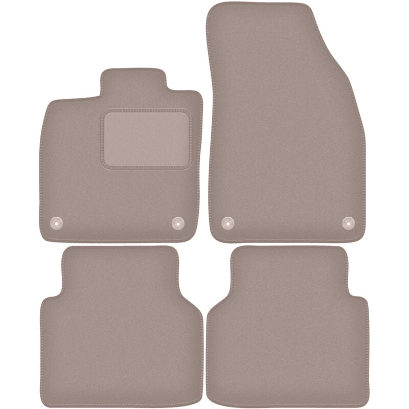 foto del prodotto tappetini in velluto beige per skoda enyaq iv suv 2020 