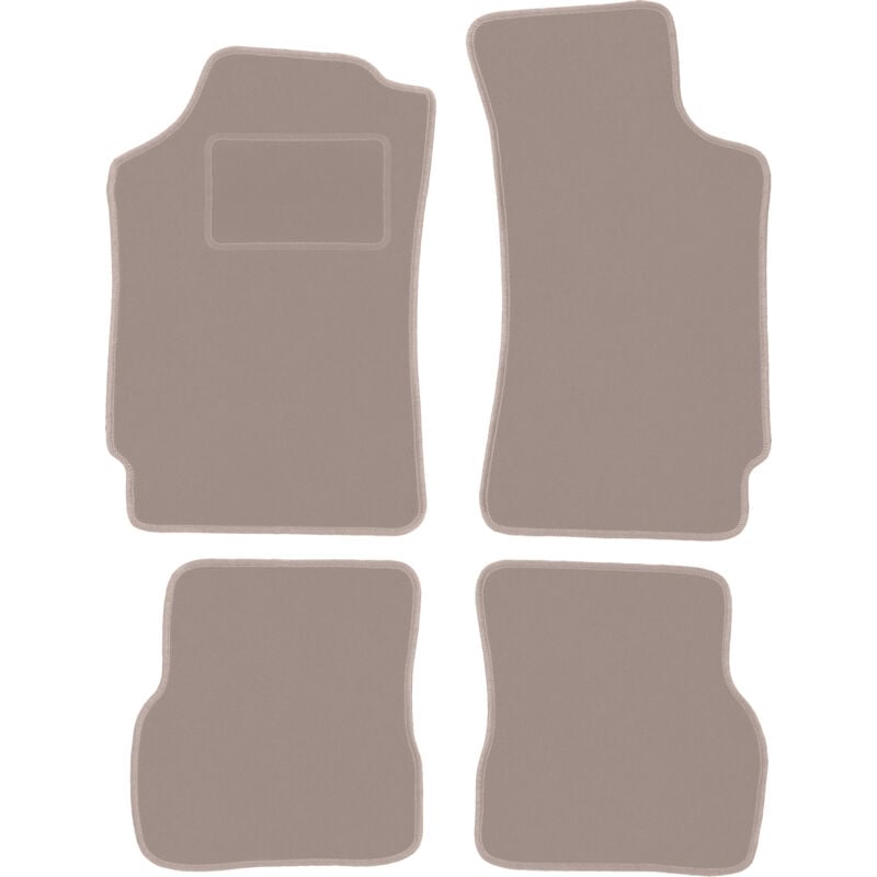 foto del prodotto tappetini in velluto beige per skoda felicia hatchback, station wagon 1994 2001 