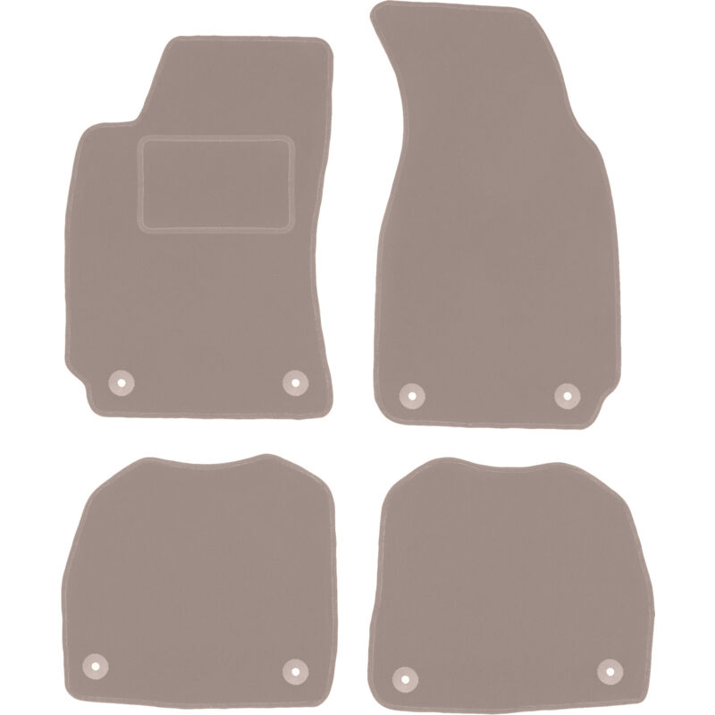 foto del prodotto tappetini in velluto beige per skoda superb i berlina 2001 2008 